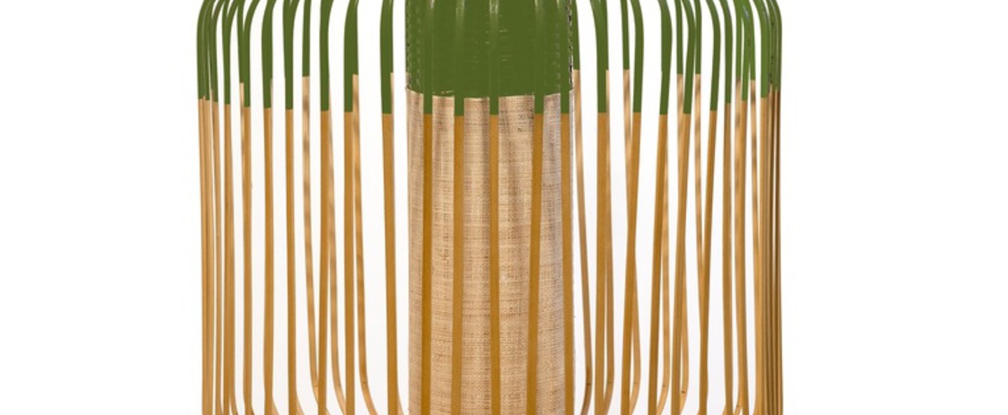 banner-image Suspension bamboo light outdoor m vert o45cm h40cm forestier normal