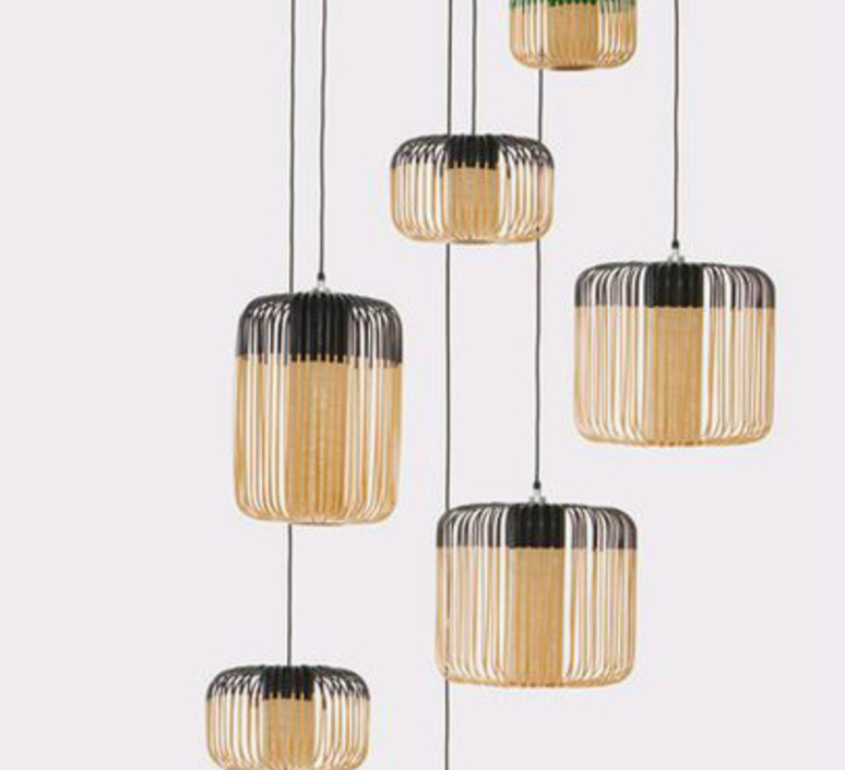 Bamboo light outdoor s  suspension pendant light  forestier 20130  design signed 70083 product