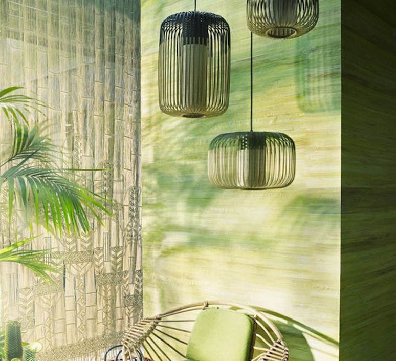 Bamboo light outdoor s  suspension pendant light  forestier 20131  design signed 53917 product