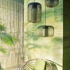 Bamboo light outdoor s  suspension pendant light  forestier 20131  design signed 53917 thumb