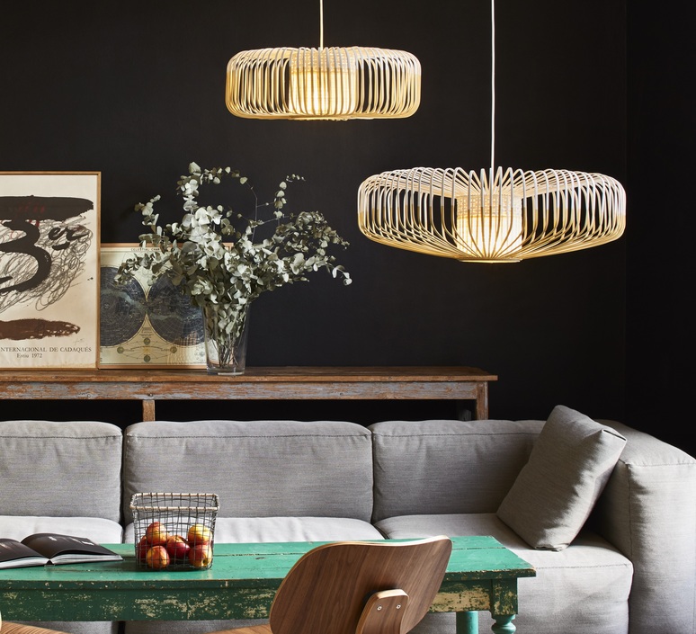 Bamboo light xl arik levy suspension pendant light  forestier 21160  design signed 154359 product