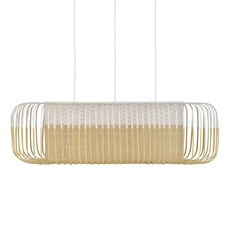 Bamboo oval m arik levy suspension pendant light  forestier 21515  design signed nedgis 150045 thumb