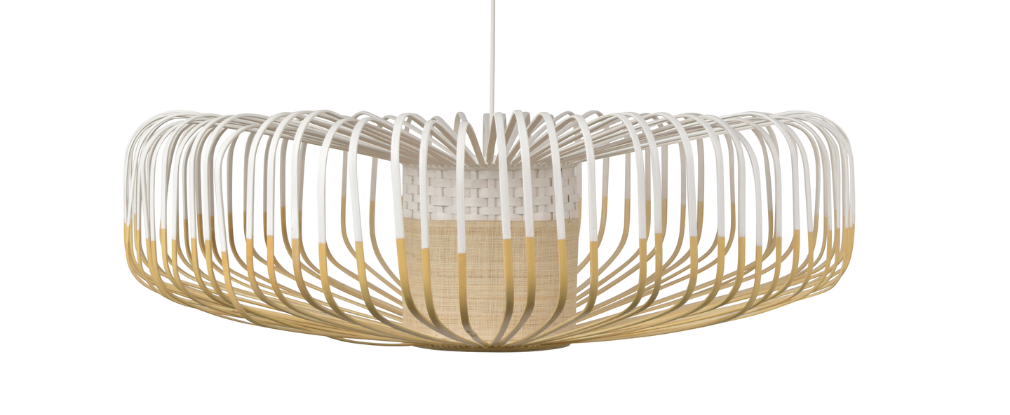 banner-image Suspension bamboo up xxl blanc o80cm h26cm forestier normal