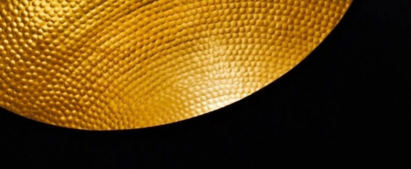 banner-image Suspension beat range round noir et or o58cm h139cm tom dixon normal