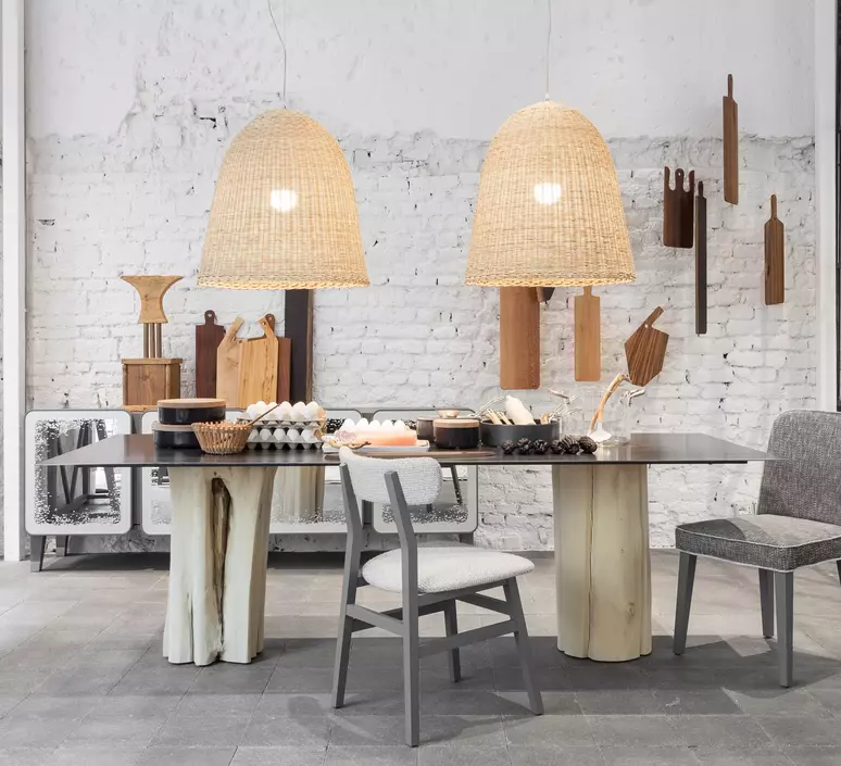 Bell 95 jasper startup suspension pendant light  gervasoni bell95 naturale  design signed 201446 product