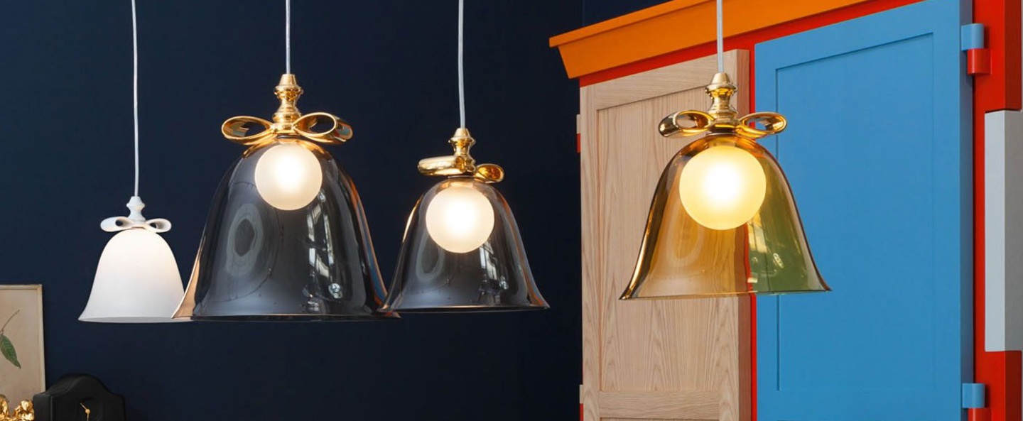 banner-image Suspension bell l transparent or o35cm h36cm moooi normal