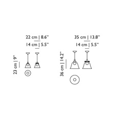 Bell l  suspension pendant light  moooi molbes xia  design signed nedgis 68403 thumb