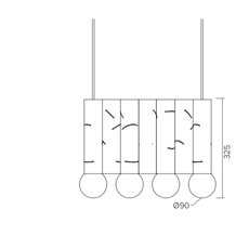 Birch gwendolyn et guillane kerschbaumer suspension pendant light  atelier areti 438ol p04 me01   design signed nedgis 73426 thumb