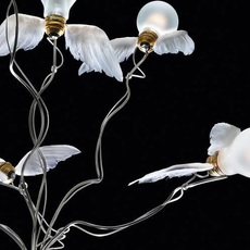 Birdie led ingo maurer suspension pendant light  ingo maurer 1066510  design signed nedgis 64732 thumb