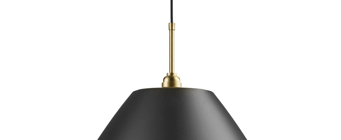 banner-image Suspension bl9 l noir anthracite laiton o40cm h33cm gubi normal