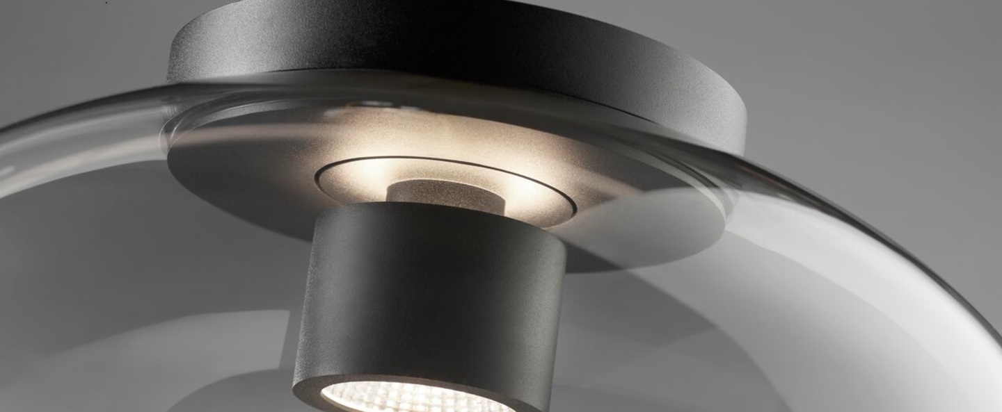 banner-image Suspension blow s370 verre fume led o37cm h50cm light point normal
