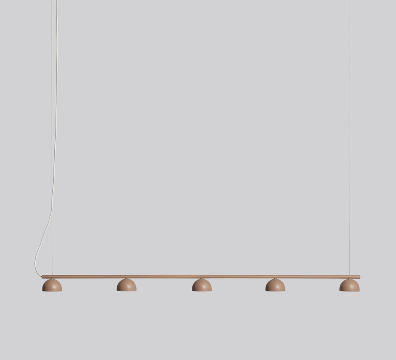 Blush rail 5 morten et jonas suspension pendant light  northern 155  design signed nedgis 142998 product