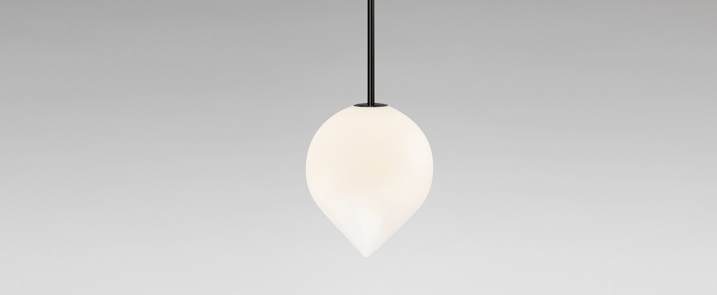 Suspension bob blanc noir o15cm h18cm anastassiades studio normal