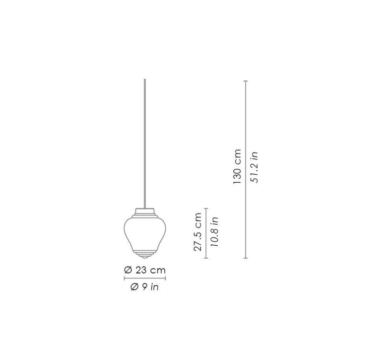 Bonnie e clyde lcl01 avec rosace federico de majo suspension pendant light  zafferano lcl0109 lgr001  design signed nedgis 146325 product