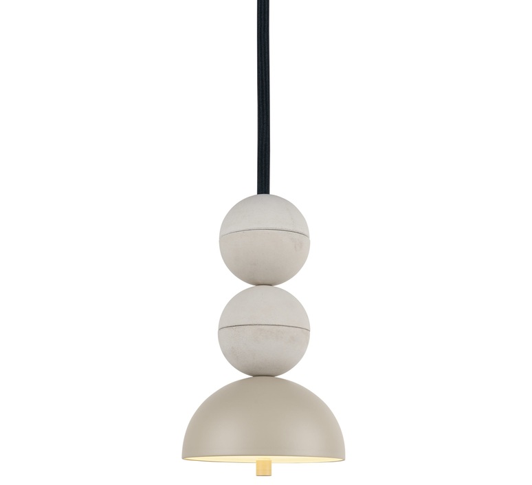 Bosfor concrete aluminium 2 boules quel designer cezary zadorozny suspension  loftlight bosfor concrete aluminium peyote  design signed nedgis 185593 product