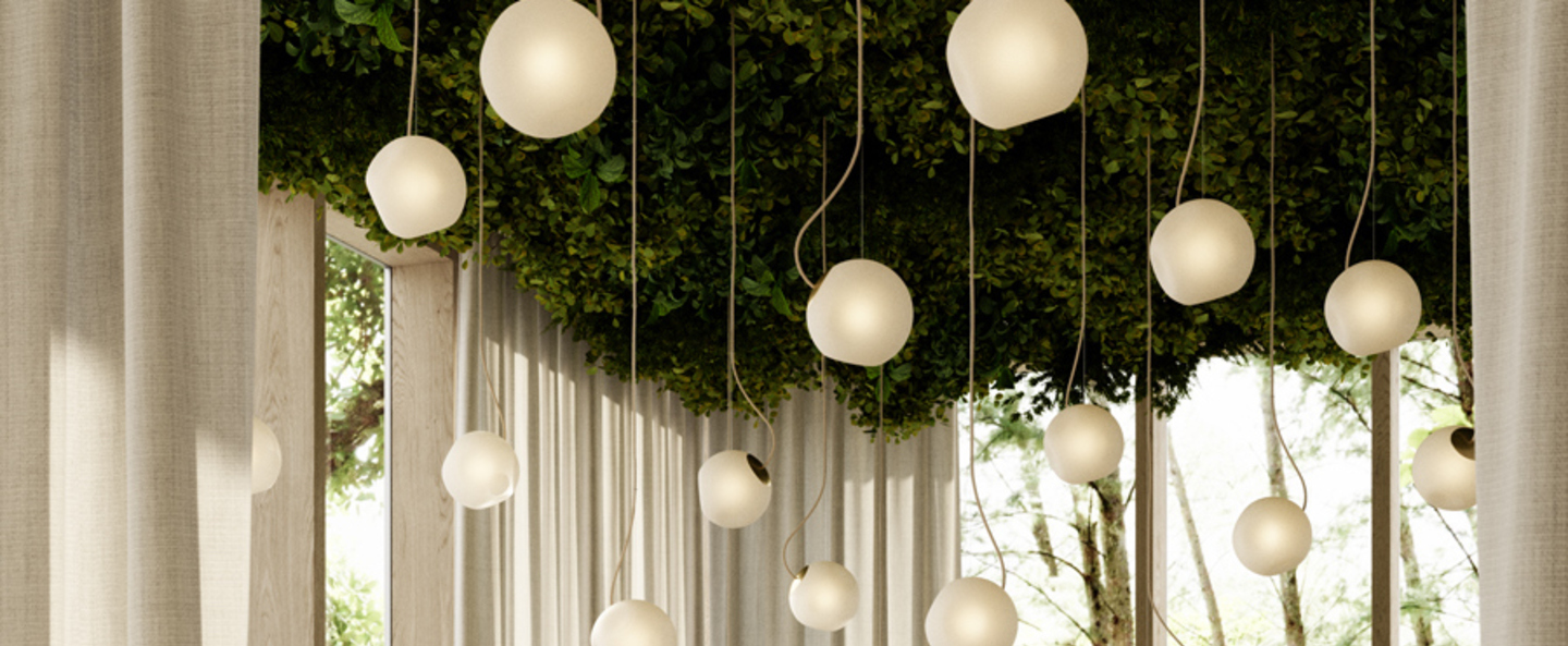 banner-image Suspension bright barocco cable creme laiton blanc o20cm h20cm nordic tales normal