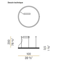 Brooklyn round quel designer enzo panzeri suspension  panzeri l23102 360 0402  design signed nedgis 203349 thumb