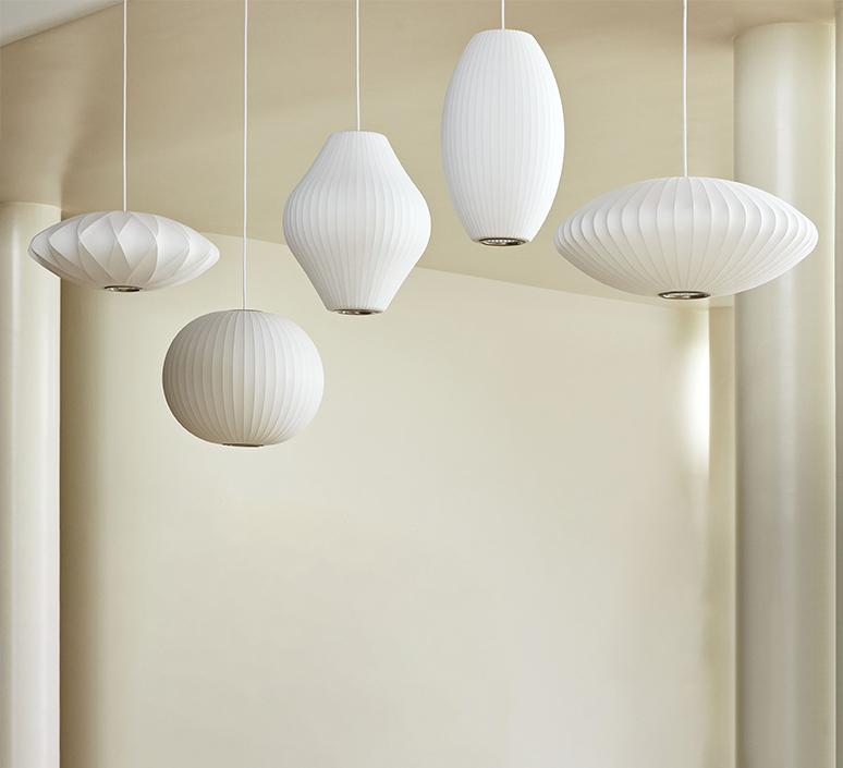 Bubble ball m george nelson suspension pendant light  hay 936314  design signed nedgis 104785 product