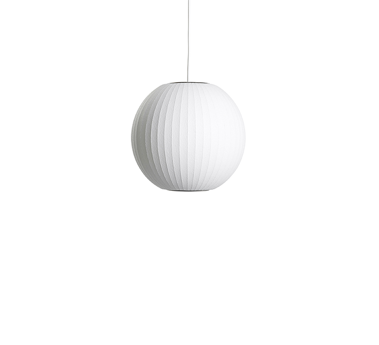 Bubble ball s george nelson suspension pendant light  hay 936311  design signed nedgis 104764 product