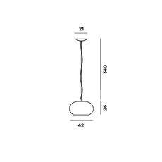 Buds 2 rodolfo dordoni suspension pendant light  foscarini 278072l 12  design signed nedgis 135229 thumb