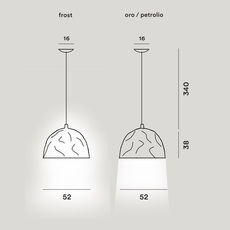 Bump ludovica roberto palomba suspension pendant light  foscarini 312007 16  design signed nedgis 92402 thumb