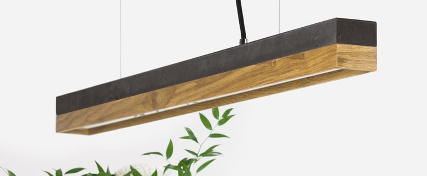 banner-image Suspension c2m beton anthracite chene led o92cm h7cm 2 metres cable gantlights normal
