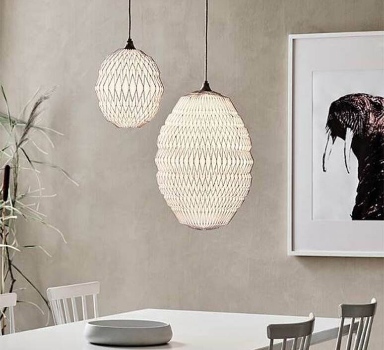 Caleo 2 rikke frost suspension pendant light  le klint 124pabz  design signed nedgis 134347 product