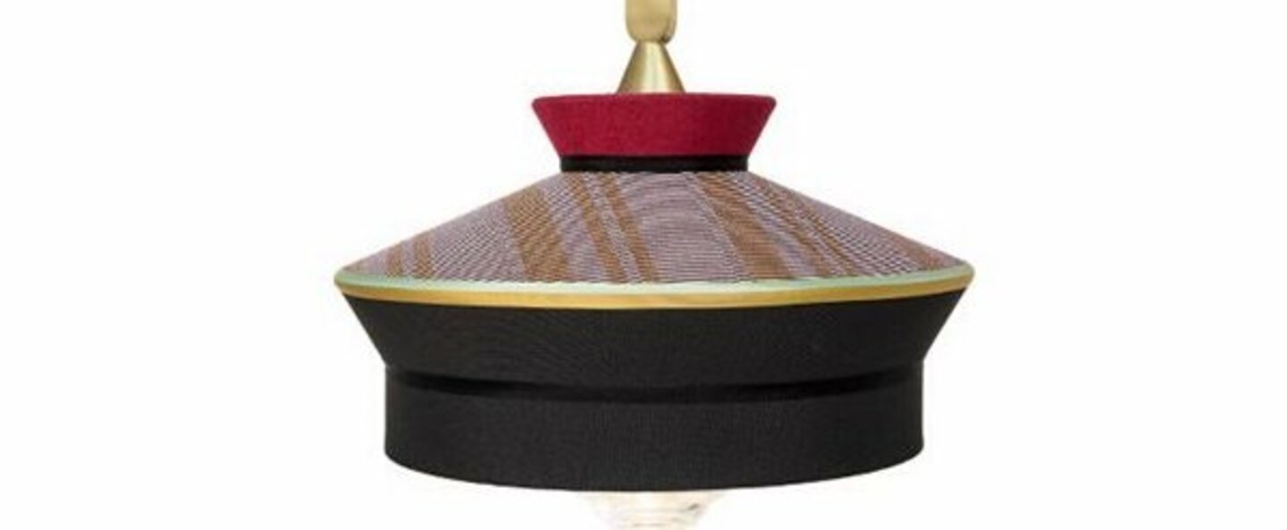 banner-image Suspension calypso so martinique noir rouge o39cm h63cm contardi normal