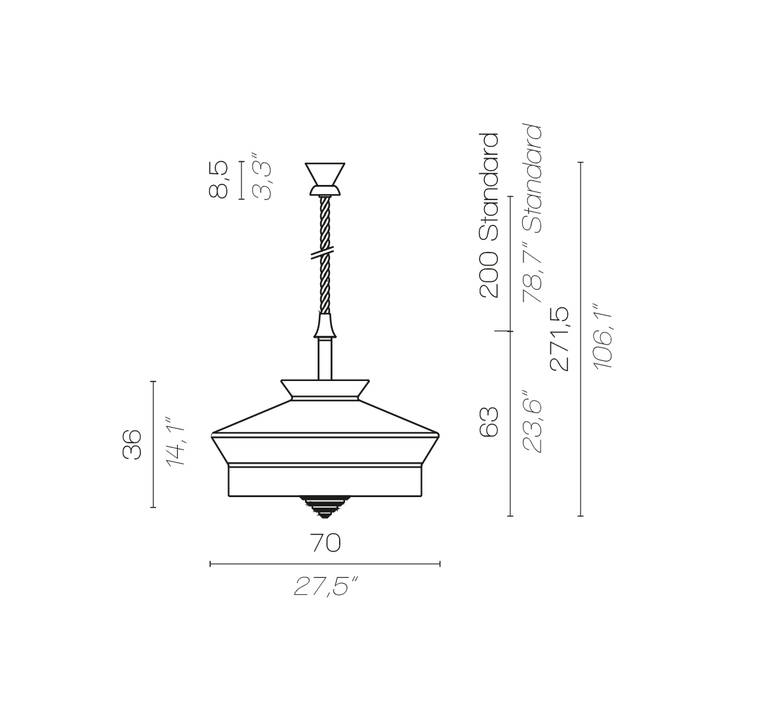 Calypso so xl outdoor martinique servomuto suspension pendant light  contardi acam 002729  design signed nedgis 88101 product