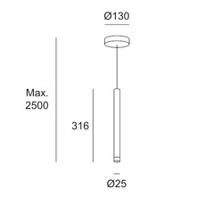 Candle 1 body surface quel designer studio benedito design suspension  leds c4 00 6017 27 27  design signed nedgis 197233 thumb