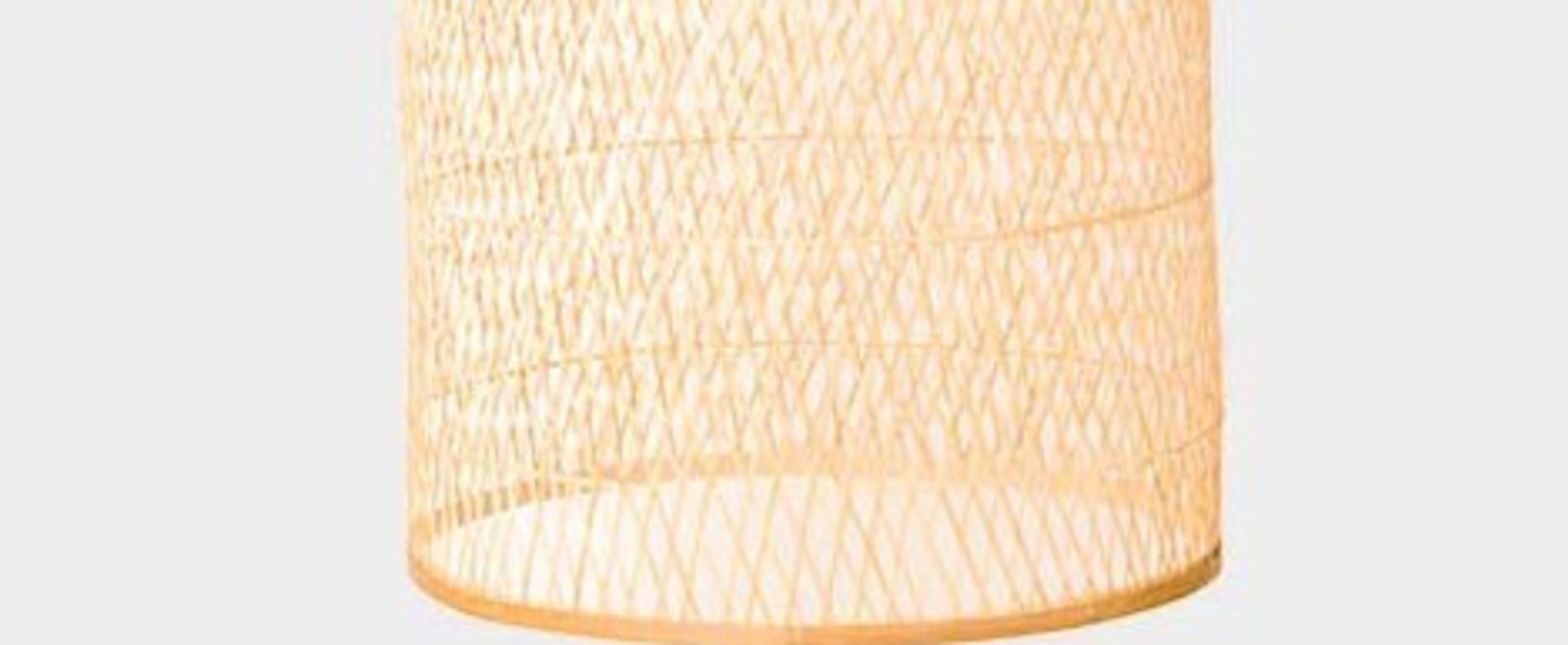 Suspension cap large naturel o48cm h110cm ay illuminate normal