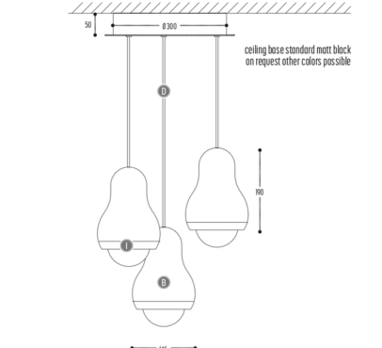 Captain cork club 3 miguel arruda suspension pendant light  dark 1023 67 001 01  design signed nedgis 69396 product