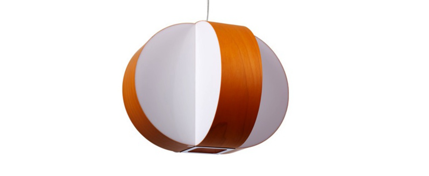 Suspension carambola sp orange led o40cm h30cm lzf normal