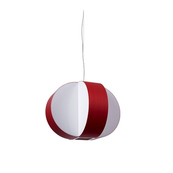 Suspension carambola sp rouge led o40cm h30cm lzf normal