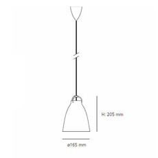 Caravaggio p1 cecilie manz suspension pendant light  nemo lighting 54006708  design signed nedgis 66577 thumb