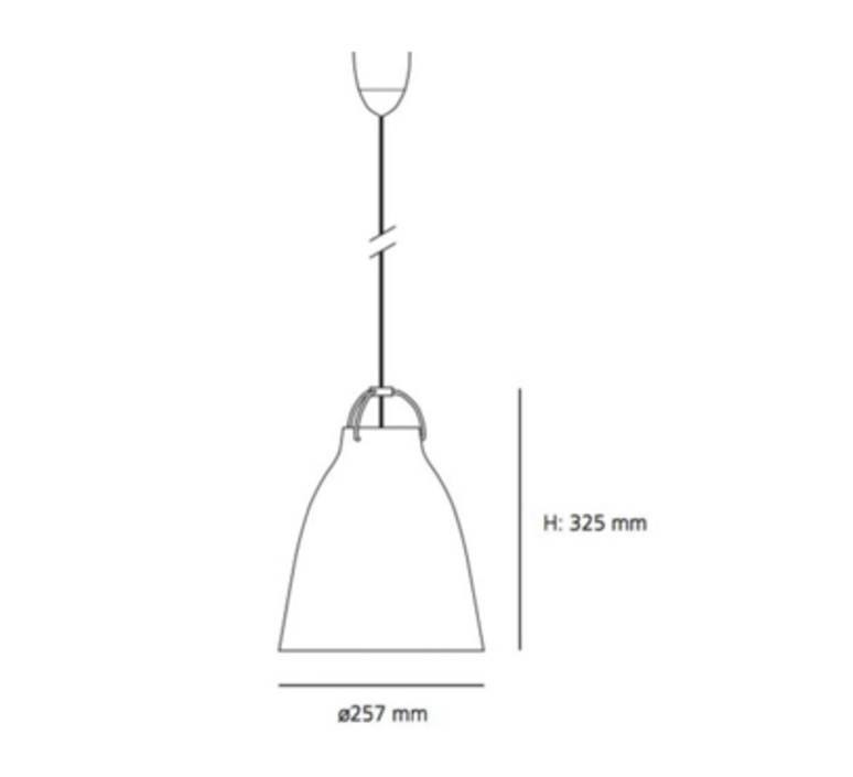 Caravaggio p2 cecilie manz suspension pendant light  nemo lighting 54006808  design signed nedgis 66584 product