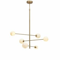 Carrara 3 bras 6 globes studio it s about romi suspension pendant light  it s about romi carrara h3 go  design signed nedgis 143229 thumb