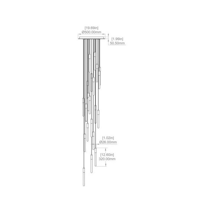 Cascadia c21 round matthew mccormick suspension pendant light  studio matthew mccormick cs r21brb 3  design signed nedgis 163685 product