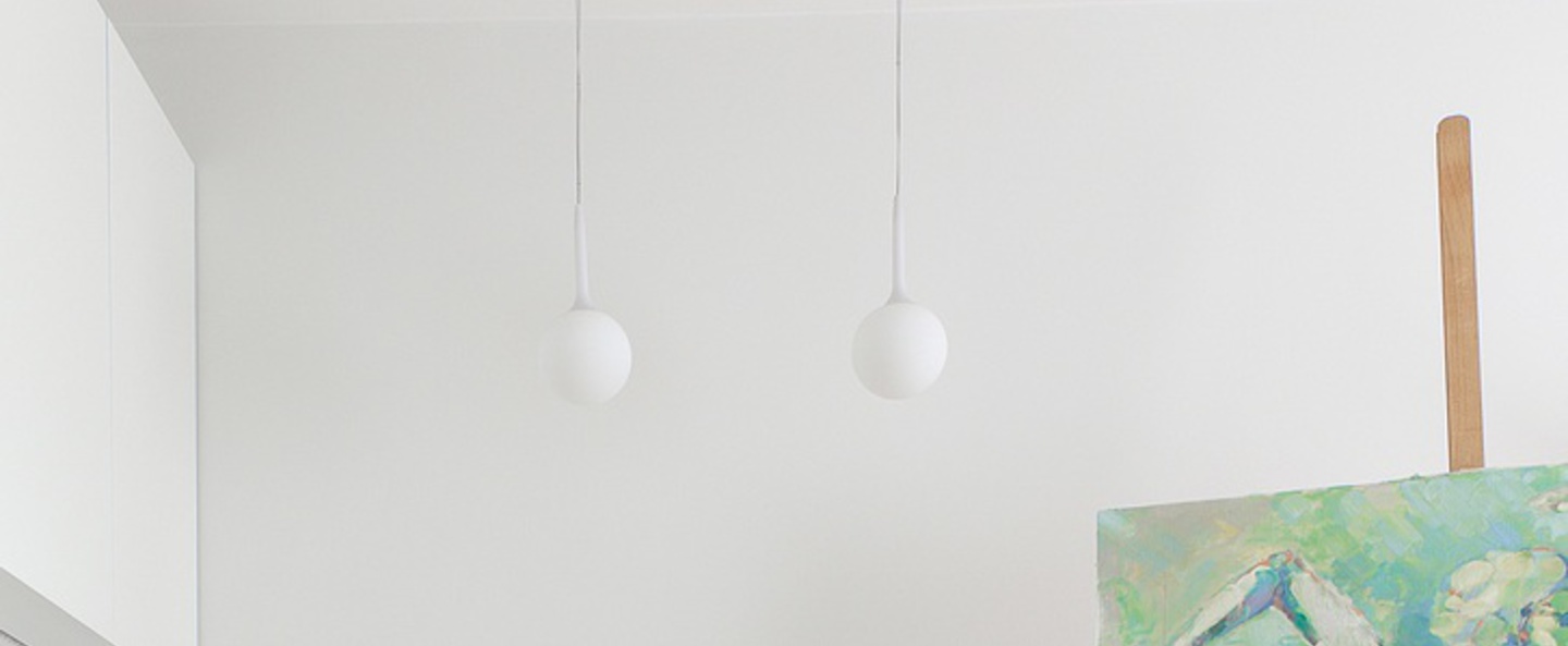 Suspension castore 14 blanc h200cm o14cm artemide normal