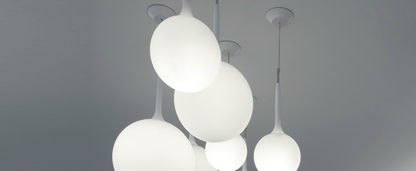 banner-image Suspension castore 35 blanc h233cm o35cm artemide normal