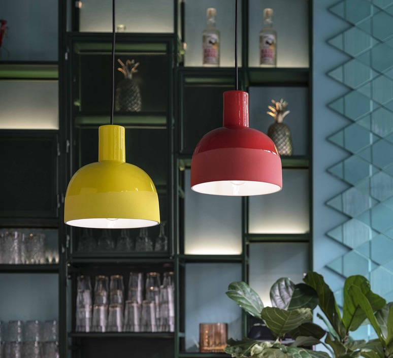 Caxixi giorgio biscaro suspension pendant light  ferroluce c2400 gil  design signed nedgis 163452 product