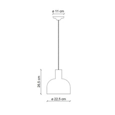 Caxixi giorgio biscaro suspension pendant light  ferroluce c2400 gil  design signed nedgis 163458 thumb