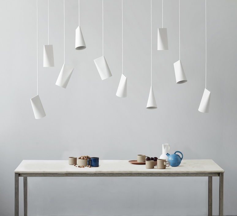 Ceramic narrow quel designer studio moebe suspension  moebe ceramic narrow blanc  design signed nedgis 195768 product