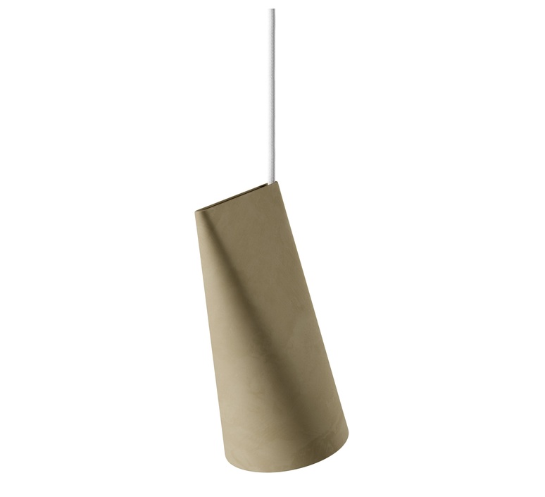 Ceramic narrow quel designer studio moebe suspension  moebe ceramic narrow olive  design signed nedgis 195812 product