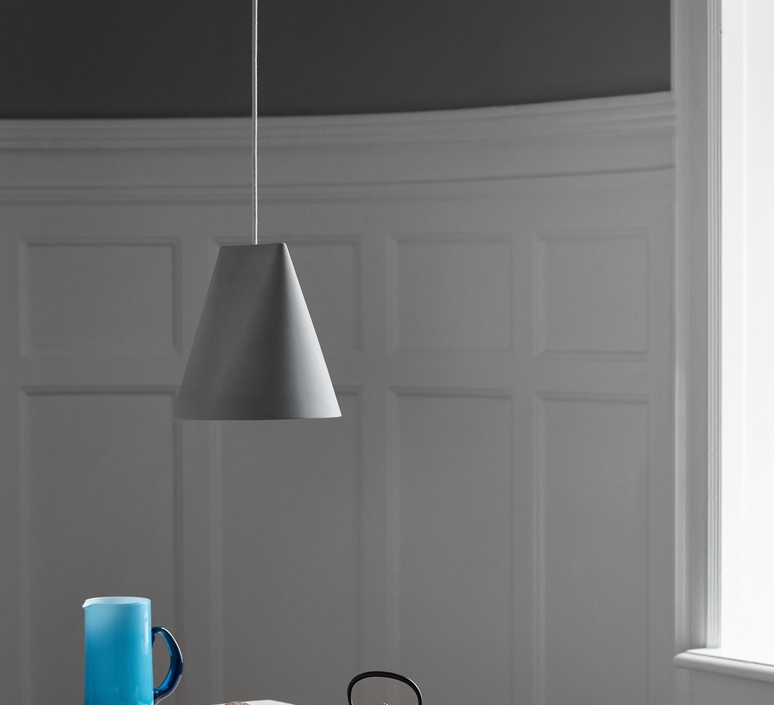 Ceramic wide quel designer studio moebe suspension  moebe ceramic wide lightgrey  design signed nedgis 195739 product