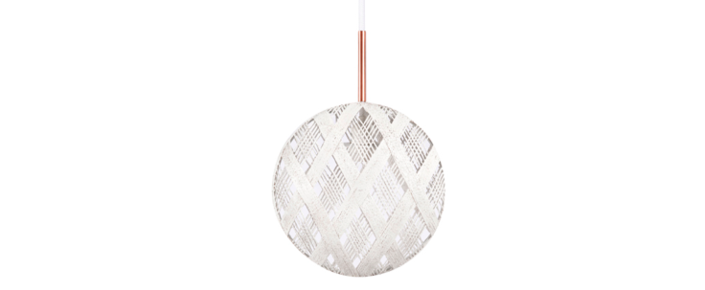 banner-image Suspension chanpen diamond blanc o26cm forestier normal