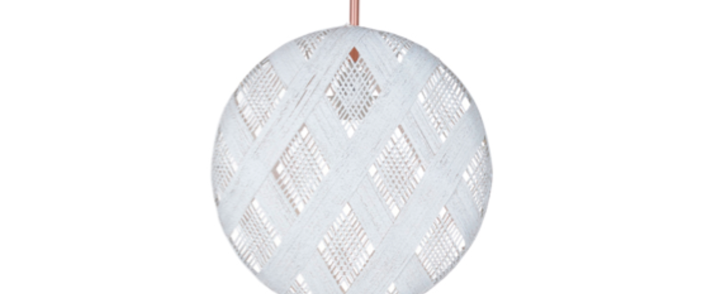banner-image Suspension chanpen diamond l blanc o36cm h36cm forestier normal