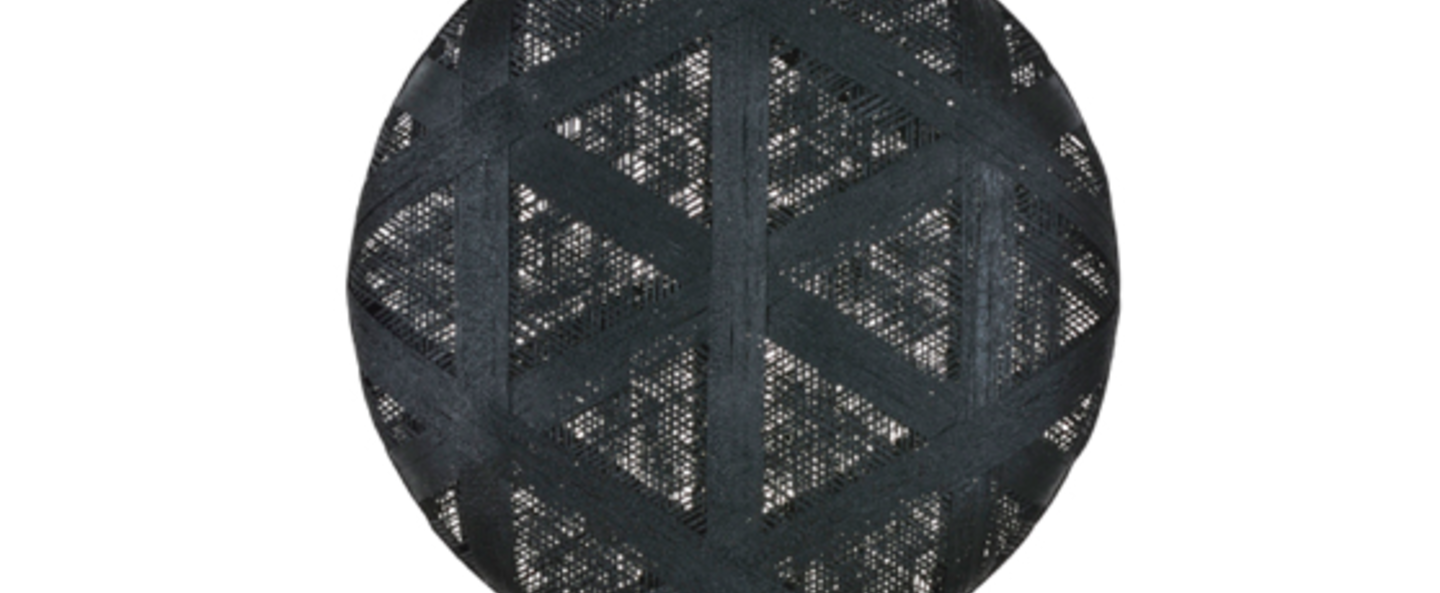 banner-image Suspension chanpen hexagonal xl noir o52cm h52cm forestier normal
