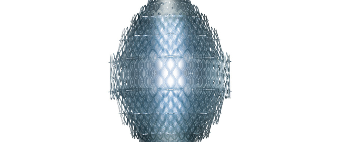 banner-image Suspension charlotte bleu led o80cm h110cm slamp normal