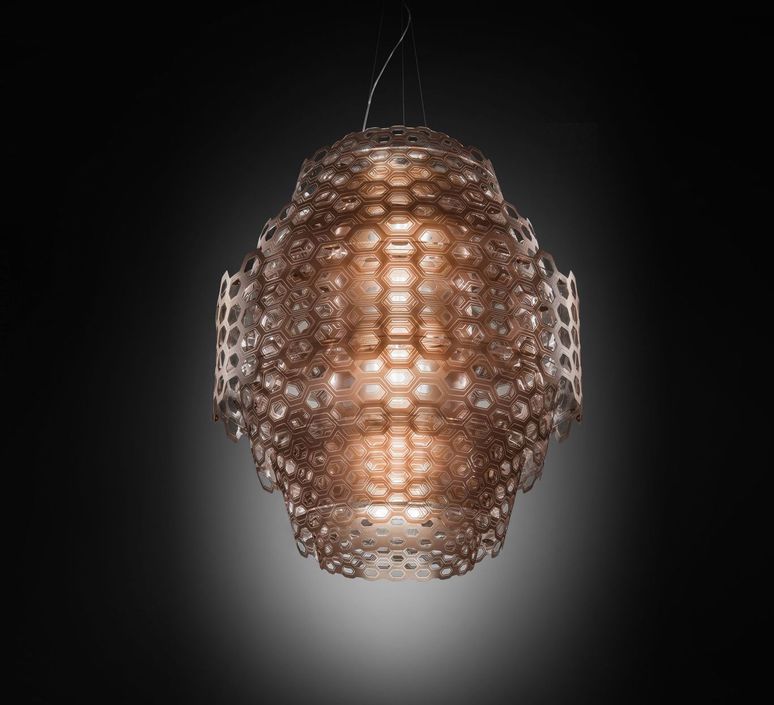 Pendant Light Charlotte Orange Led O80cm H110cm Slamp
